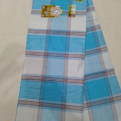 Pure Cotton. Original Brand Amanat Shah lungi for men. Soft and comfortable. Color garentee.5.5 hat lungi.